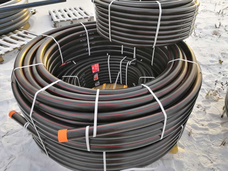 Труба PERT 110 мм SDR 11 из полиэтилена повышенной термостойкости 